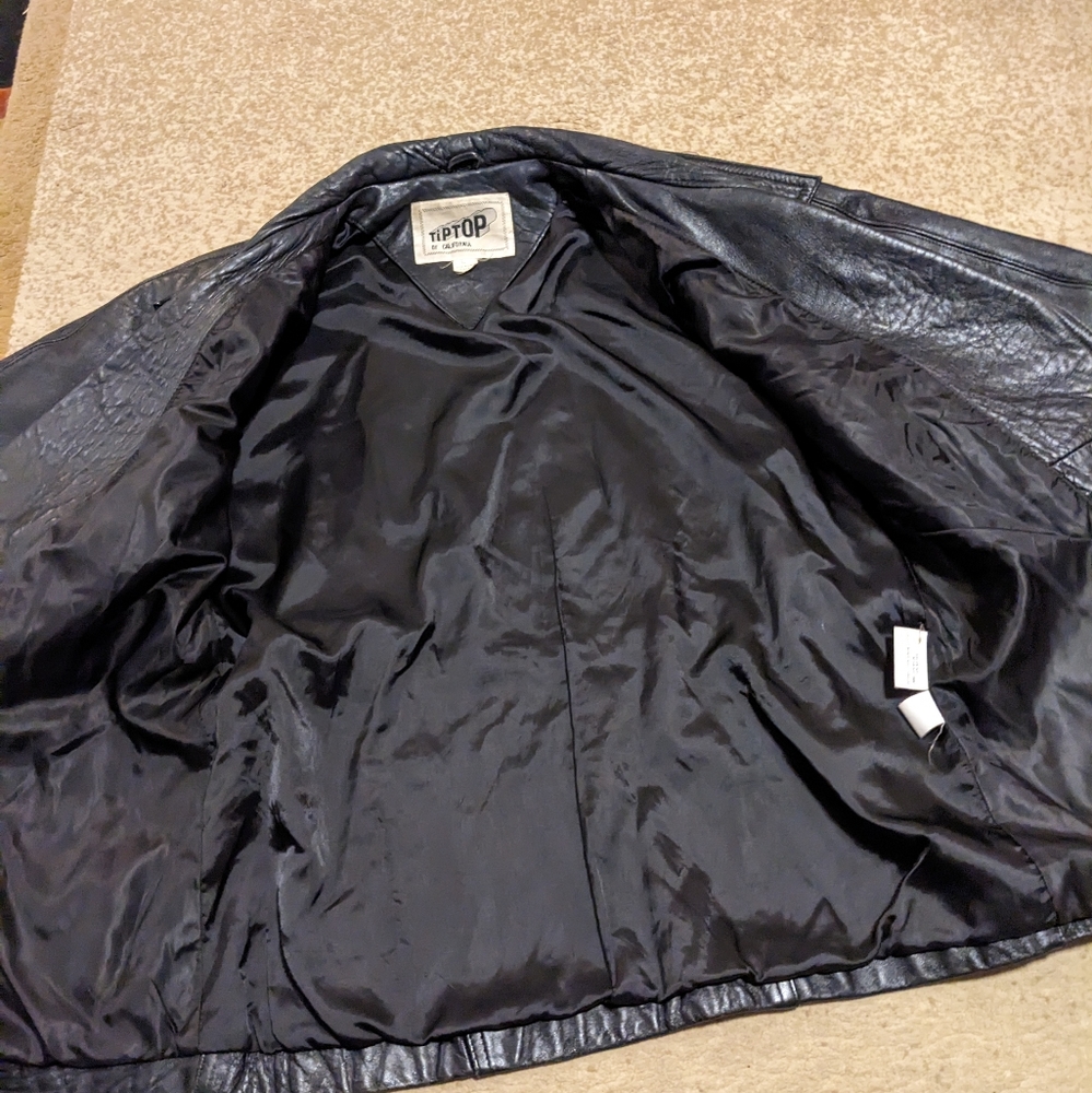 Women's leather jacket